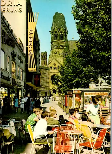 13259 - Deutschland - Berlin , Kurfürstendamm - gelaufen 1972