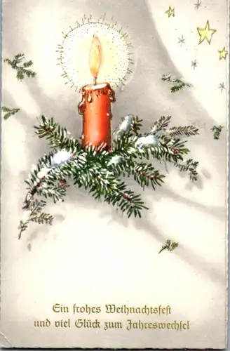 13266 -  - Ein frohes Weihnachtsfest und viel Glück zum Jahreswechsel - gelaufen 1961