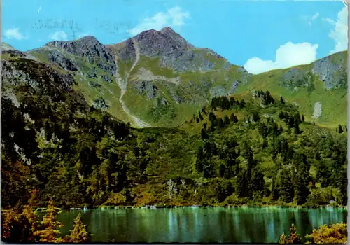 13268 - Steiermark - Hohen Tauern , Großer Scheiblsee mit Großem Bösenstein - gelaufen 1973