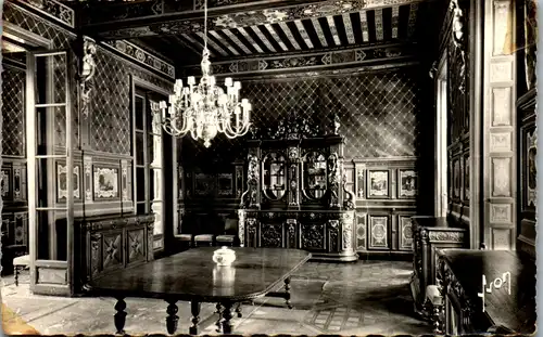 13313 - Frankreich - Cheverny , Loir et Cher , Interieur du Chateau , La salle a manger - gelaufen