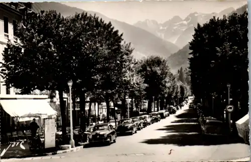 13315 - Frankreich - Luchon , les Allees d'Etigny , le Port de Venasque - gelaufen 1953