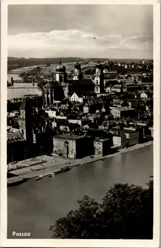 13324 - Deutschland - Passau , Panorama , Österreichische Zensurstelle , Stempel - gelaufen