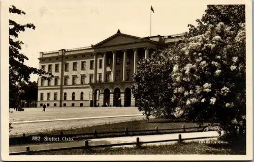 13392 - Norwegen - Oslo , Slottet - gelaufen 1933
