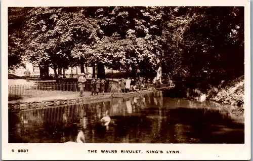 13396 - England - King's Lynn , The Walks Rivulet - nicht gelaufen