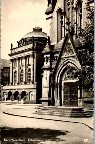 13399 - Deutschland - Karl Marx Stadt , Opernhaus - nicht gelaufen