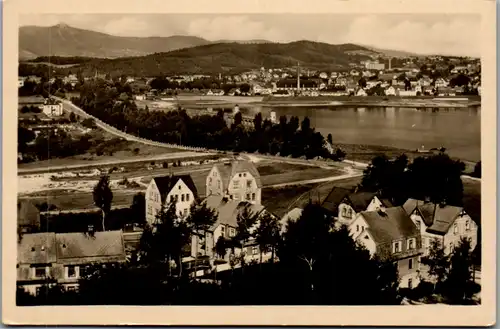 13400 - Tschechische Republik - Jablonec nad Nisou , Gablonz an der Neiße , Panorama - nicht gelaufen