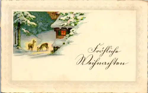 13642 -  - Fröhliche Weihnachten - gelaufen 1935