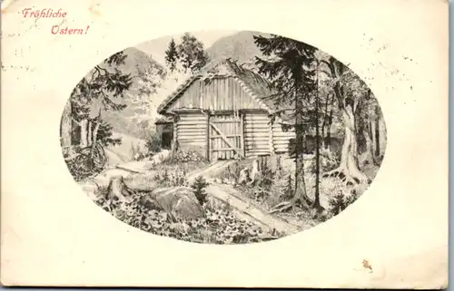 13668 -  - Fröhliche Ostern  - gelaufen