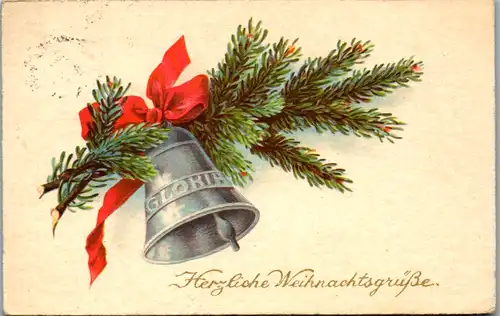 13669 -  - Herzliche Weihnachtsgrüße - gelaufen 1934