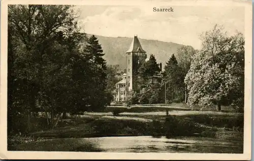 13681 - Deutschland - Saareck , Schloss - gelaufen