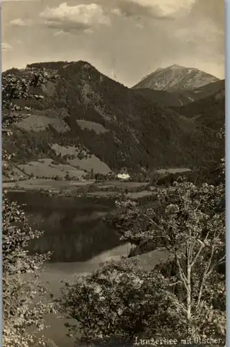 13683 - Niederösterreich - Lunzersee mit Ötscher , Panoramablick - gelaufen 1930