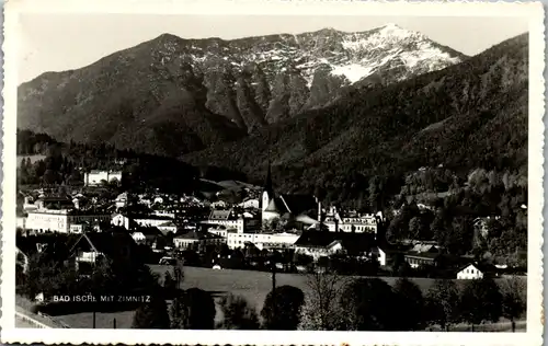 13685 - Oberösterreich , Bad Ischl mit Zimnitz , Panoramablick - gelaufen 1954