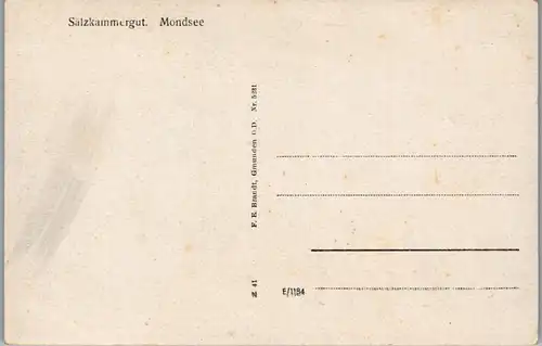 13688 - Oberösterreich - Salzkammergut , Mondsee , Schiff , Dampfer - nicht gelaufen