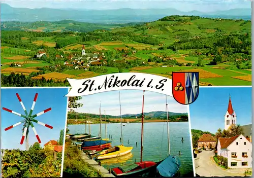 13758 - Steiermark - St. Nikolai im Sausal , Waldschach - gelaufen 1974