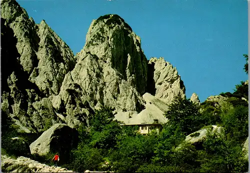 13777 - Steiermark - Gstatterboden , Gesäuse , Neue Haindlkarhütte , Planspitze , Roßkuppe , Hochtor , Haindlkarturm - nicht gelaufen