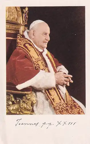 13780 - Heiligenbild - Papst Johannes XXIII