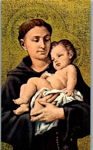 13787 - Heiligenbild - Heiliger Antonius , Gebet