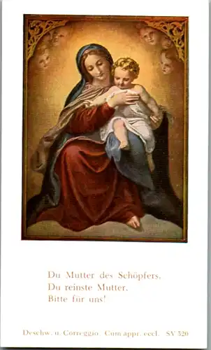 13835 - Heiligenbild - Maria , Lourdes Jubiläumskirche