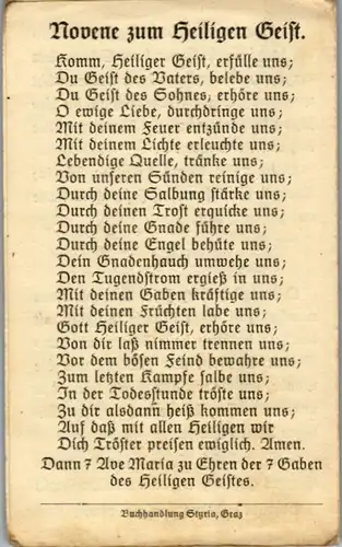 13850 - Heiligenbild - Heiligstes Herz Jesu , ich vertraue auf dich , Gebet