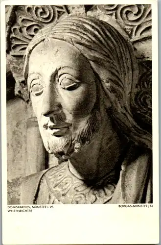 13862 - Heiligenbild - Domparadies Münster i. W. , Weltenrichter