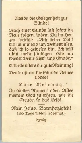 13867 - Heiligenbild - Die heilige Familie , Grazer Volksmission in der Franziskanerkirche 1929