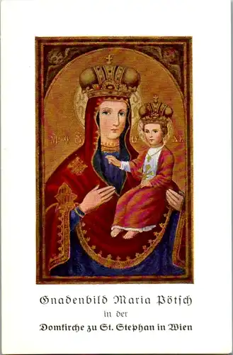 13927 - Heiligenbild - Gnadenbild Maria