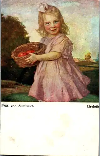 14086 - Künstlerarte - Liselotte , Prof. von Zumbusch - nicht gelaufen