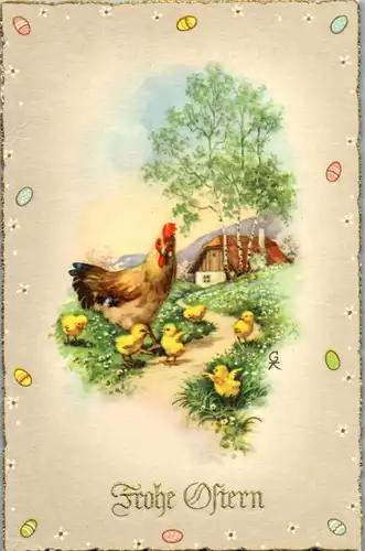 14096 -  - Frohe Ostern - nicht gelaufen