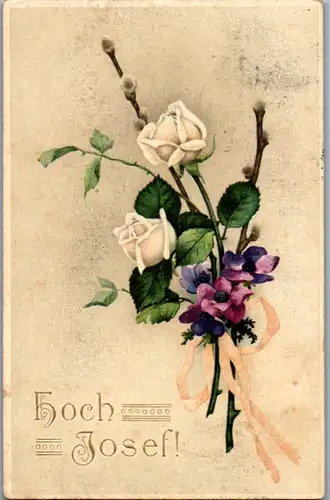 14115 -  - Hoch Josef , Glückwunsch - gelaufen 1916