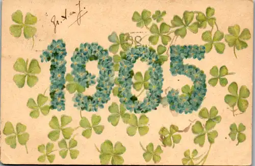 14130 -  - Zum Jahreswechsel 1905 - gelaufen