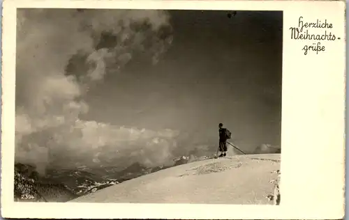 14213 -  - Herzliche Weihnachtsgrüße , Bahnpost Stempel Zug 2324 , Attnang Puchheim - Selztal - gelaufen 1940