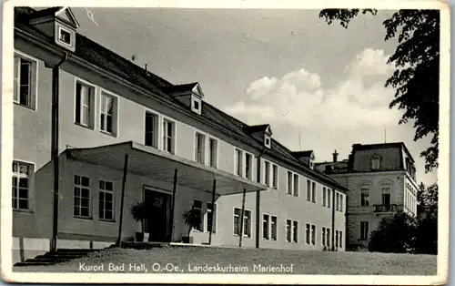 14356 - Oberösterreich - Bad Hall , Landeskurheim Marienhof - gelaufen