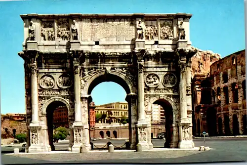 14365 - Italien - Rom , Arco di Costantino - gelaufen 1961