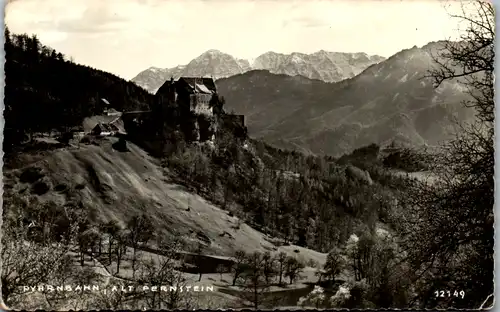 14369 - Oberösterreich - Micheldorf , Burg Altpernstein , Pyhrnbahn - gelaufen