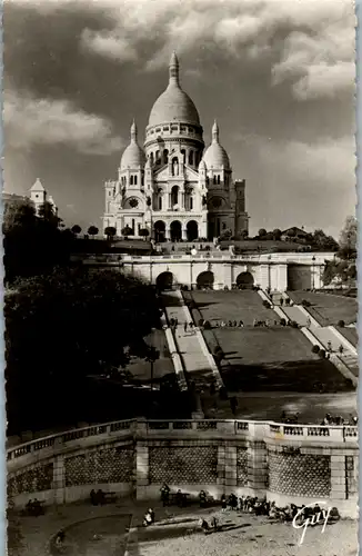 14373 - Frankreich - Paris , Merveilles , Basilique du Sacre Coeur de Montmartre - gelaufen 1944