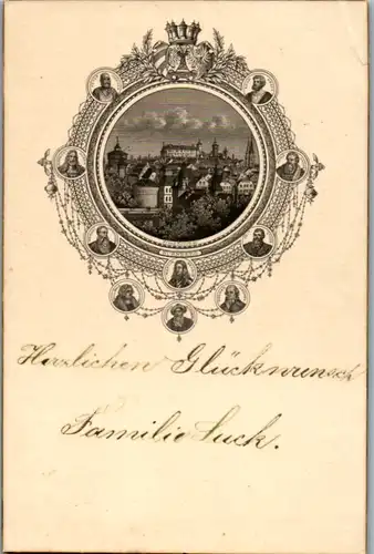 14381 -  - Grußkarte Nürnberg