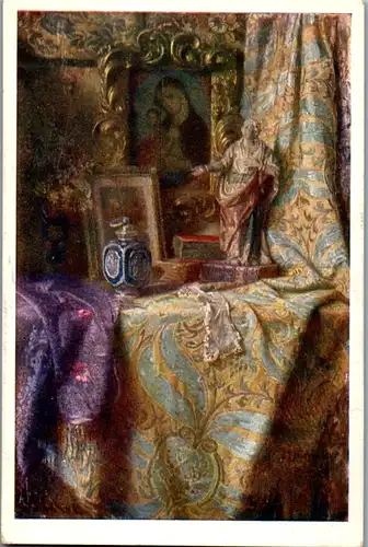 14455 - Künstlerkarte - Stilleben , signiert Josef Eugen Hörwarter - nicht gelaufen