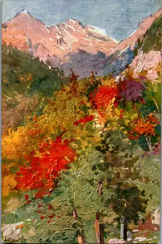 14521 - Künstlerkarte - Il Trentino Pittoresco , Le Dolomiti , signiert Alcide Davide Campestrini - gelaufen 1922