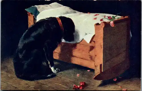 14600 - Künstlerkarte - Trauer , Chagrin , Mosler - nicht gelaufen