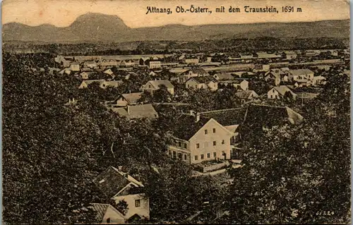 14713 - Oberösterreich - Attnang mit dem Traunstein - gelaufen