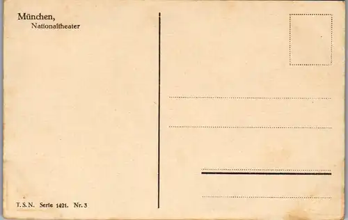 14716 - Deutschland - München , Nationaltheater  - nicht gelaufen