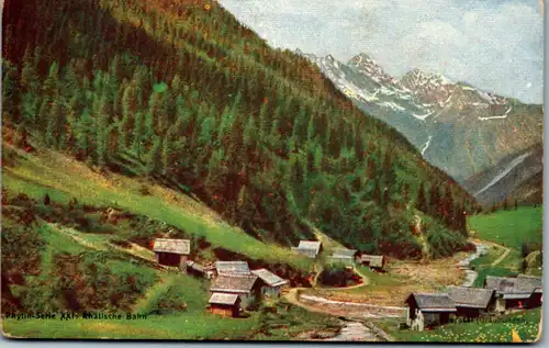 14719 - Schweiz - Rhätische Bahn , Tuerstal Graubünden , Phytin Serie - nicht gelaufen