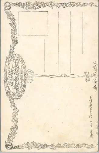 14740 - Künstlerkarte - Motiv aus Traunkirchen , signiert Eduard Ferdinand Hofecker - nicht gelaufen