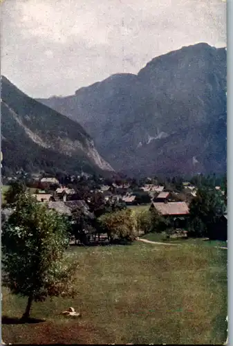 14749 - Künstlerkarte - Altaussee gegen die Trisselwand - nicht gelaufen