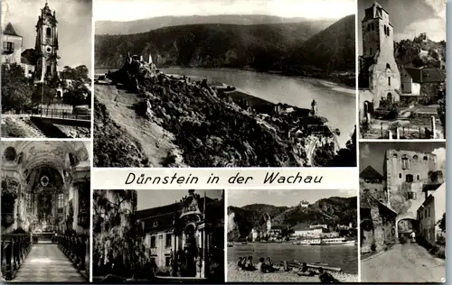 14754 - Niederösterreich - Dürnstein in der Wachau , Mehrbildkarte - gelaufen