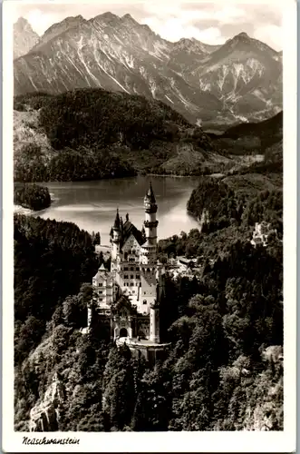 14756 - Deutschland - Schwangau , Schloss Neuschwanstein - nicht gelaufen