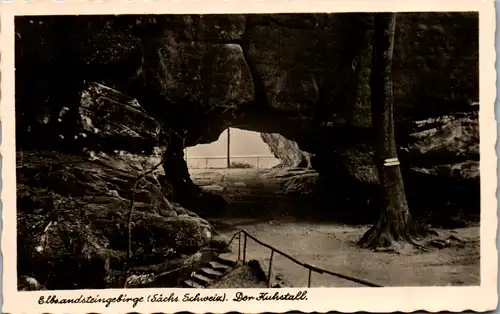 14758 - Tschechien - Elbsandsteingebirge , Der Kuhstall - nicht gelaufen