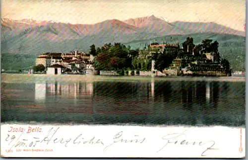 13441 - Italien - Isola Bella - gelaufen 1905
