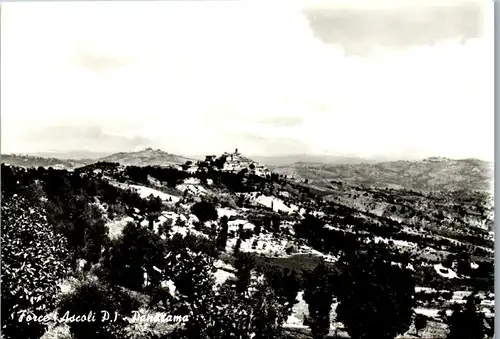 13509 - Italien - Force Ascoli Piceno , Panorama - nicht gelaufen