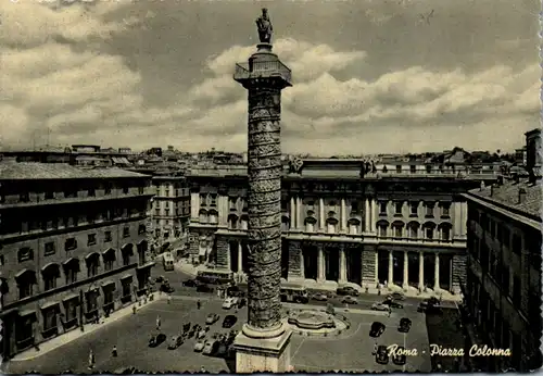 13514 - Italien - Roma , Rom , Piazza Colonna - nicht gelaufen